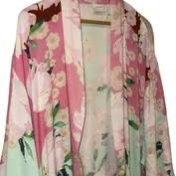 13 - NWT SAACHI BLOSSOM BREEZE FLORAL PRINT KAFTAN - Picture 3 of 5